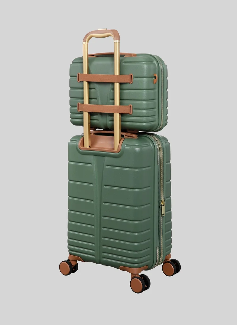 Matalan IT Luggage Green Fascinate Hardshell Suitcase